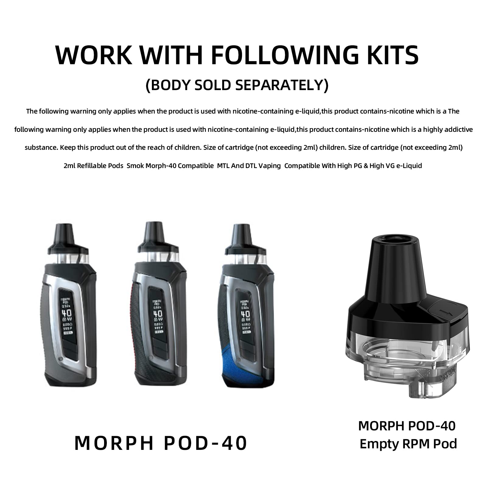 smok morph pod-40 Smok Novo 2 Review: A Better Pod Vape than the Nord? main image 0