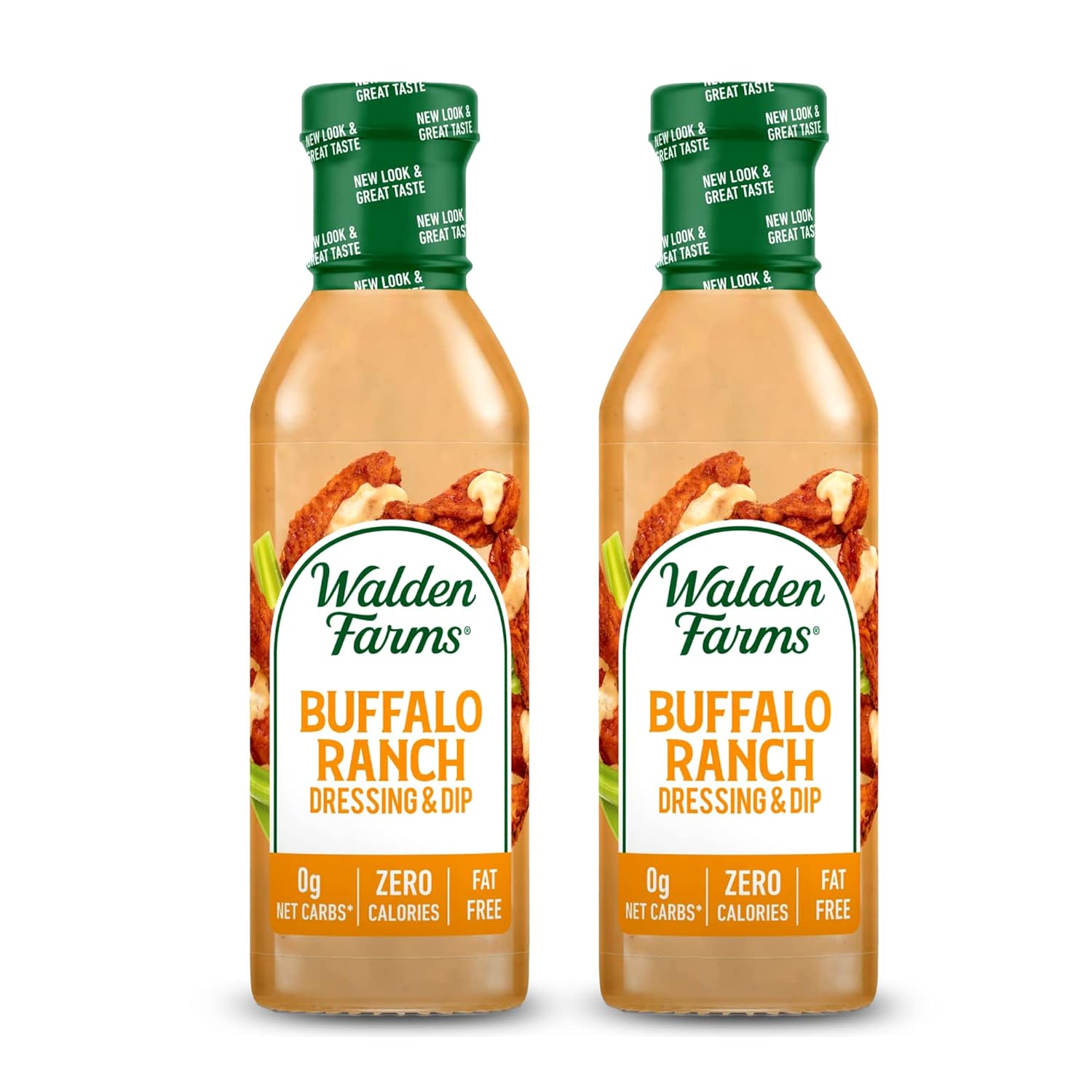 Walden Farms Buffalo Ranch Dressing 12 oz. Bottle (2 Pack