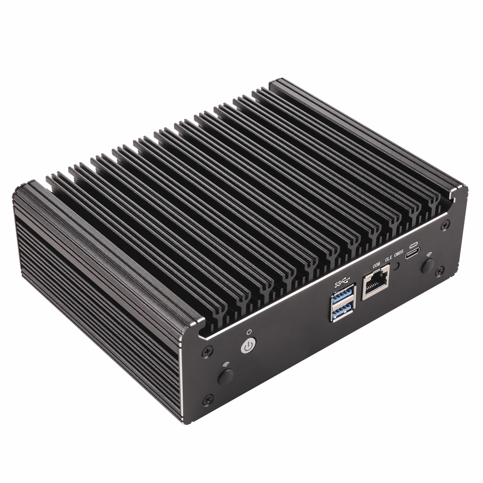 FakestarPC 4 LAN i226 2,5 G Firewall Mini – PC mit Pare – Feuer ohne Lüfter N150 (Upgrade N100, 4c / 4T, bis zu 3,6 GHz) Server ddr4 nvme Typ – C PF Sense opnsense AES – nein