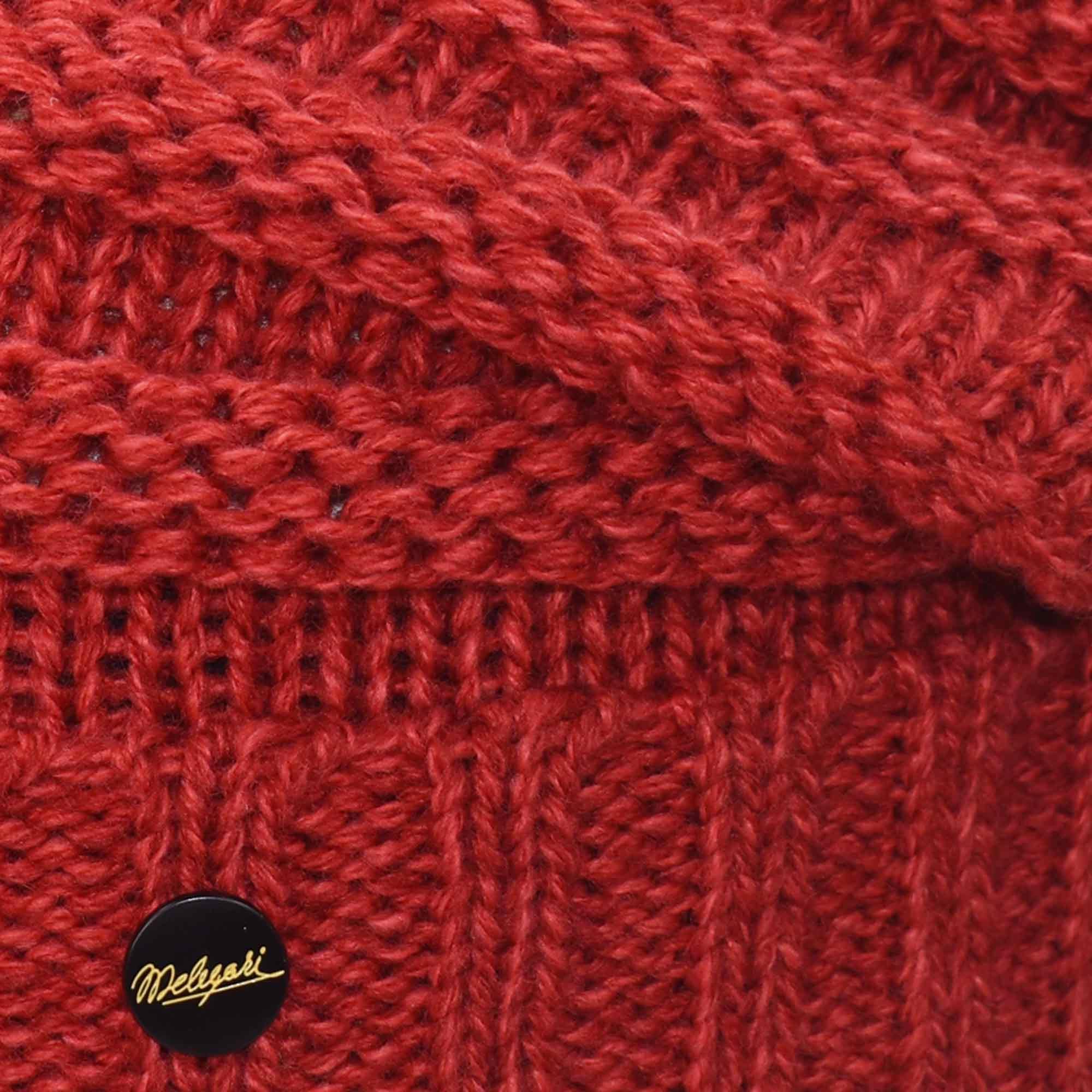 Melegari Berretto di Maglia Long Beanie Kim | Misto Lana | Protezione Interna Antivento di Fleece Morbido | manifattura Tedesca di Alta qualità | Unisex