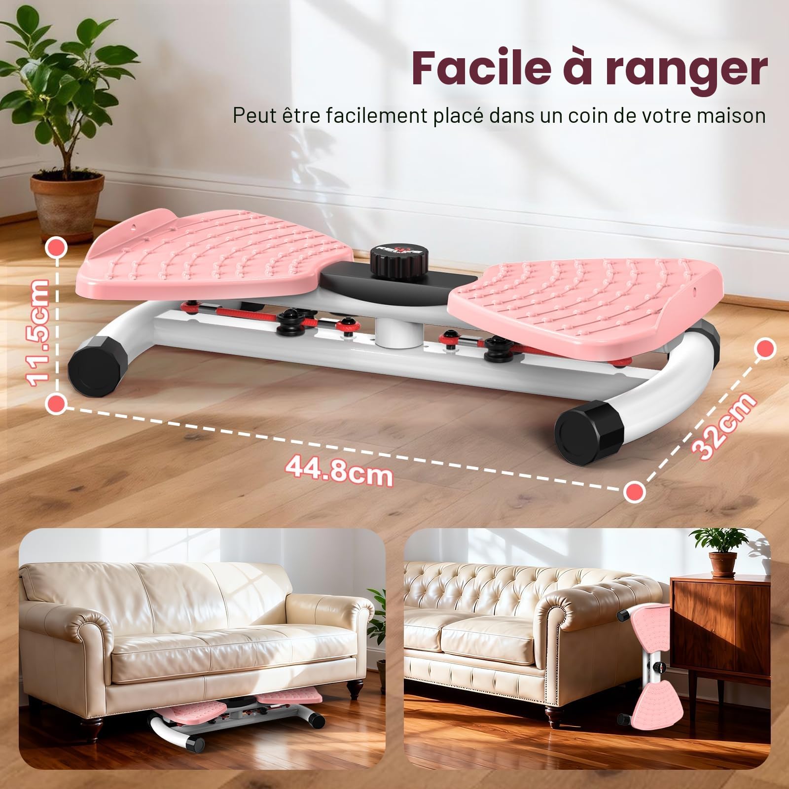 RELIFE REBUILD YOUR LIFE Planches de Torsion Twist Board Power Twister Plateforme d'Équilibre Disque Fitness à Domicile Exercice Abdominal Appareil d'entraînement les abdominaux Pour la Maison