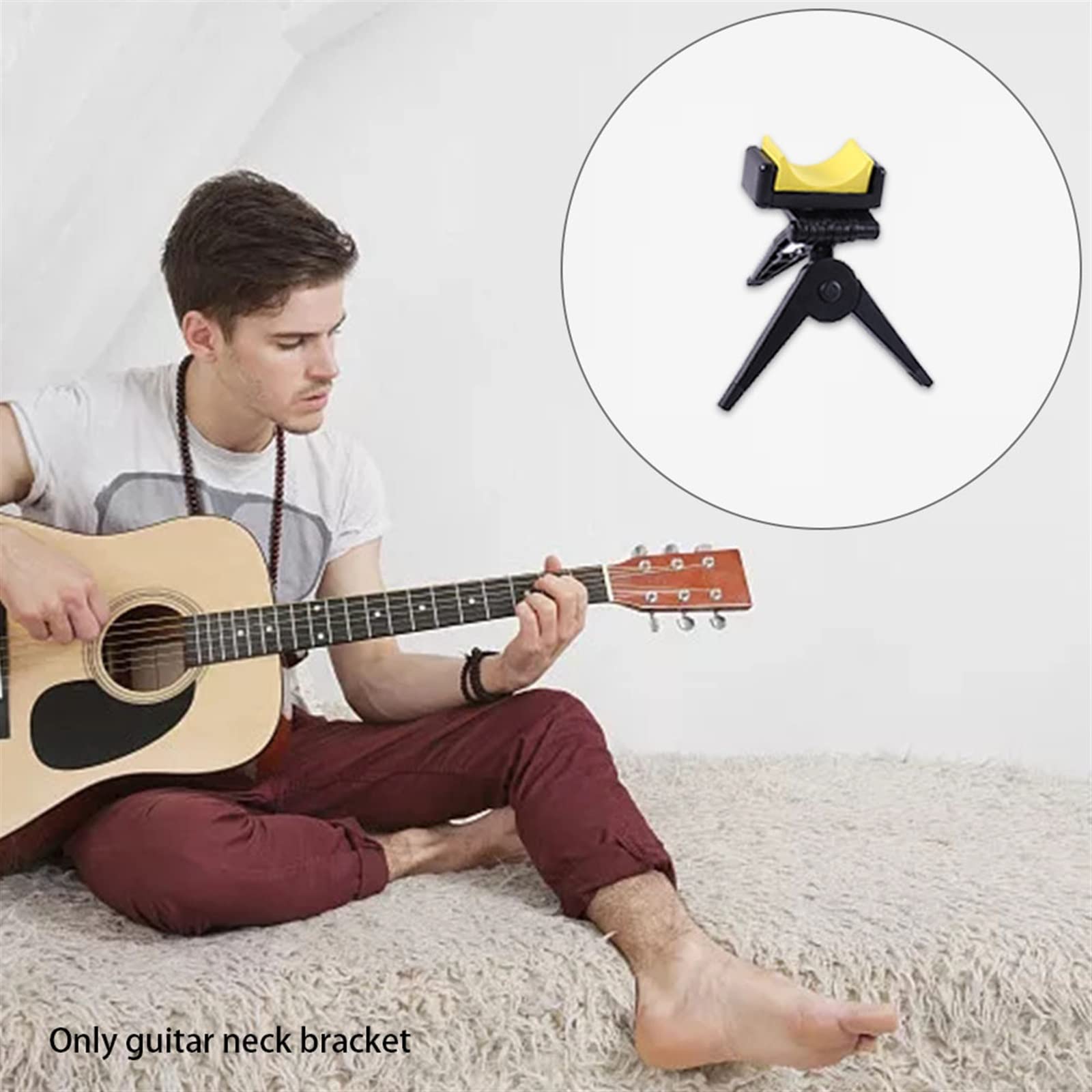 Przenośna Gitara Podpórka Pod Szyję Instrument Smyczkowy Antypoślizgowa Podpórka Pod Szyję Narzędzie Dla Lutników Praktyczna Elektryczna Gitara Basowa Narzędzia Gitarowy dla Początkujących