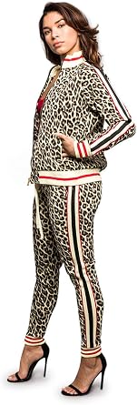 VICTORIOUS Women's 2 Piece Tracksuit Set - Long Sleeve Sweatshirts and Sweat Pants
