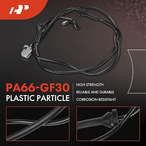 Miniatura 4 de A-Premium Sensor de velocidad de rueda ABS compatible con modelos Volvo - XC90 2003-2014 - Lado trasero izquierdo del conductor, reemplazo #