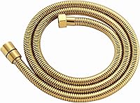 Vista 12 de APLusee - Manguera de ducha flexible de 59 pulgadas, tubo de ducha de acero inoxidable 304 con conector giratorio de latón, pieza de repuesto