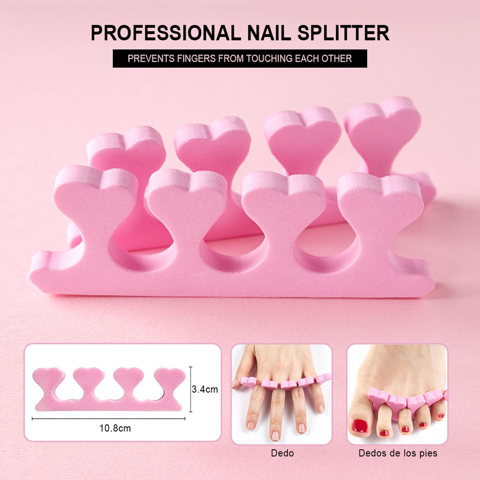 Kit completo per nail art con attrezzi la lucidatura - Soluzione tutto-in- il processo di che include base colla smalto unghie coat sealante Applicazione facile durabilità aumentata Adatto principiant