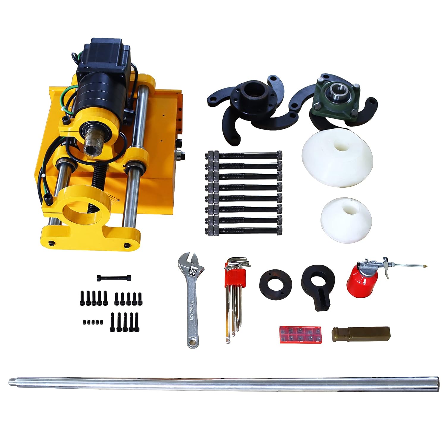 INTBUYING 110V XDT401 Portable Line Boring Machine, Hole Drilling