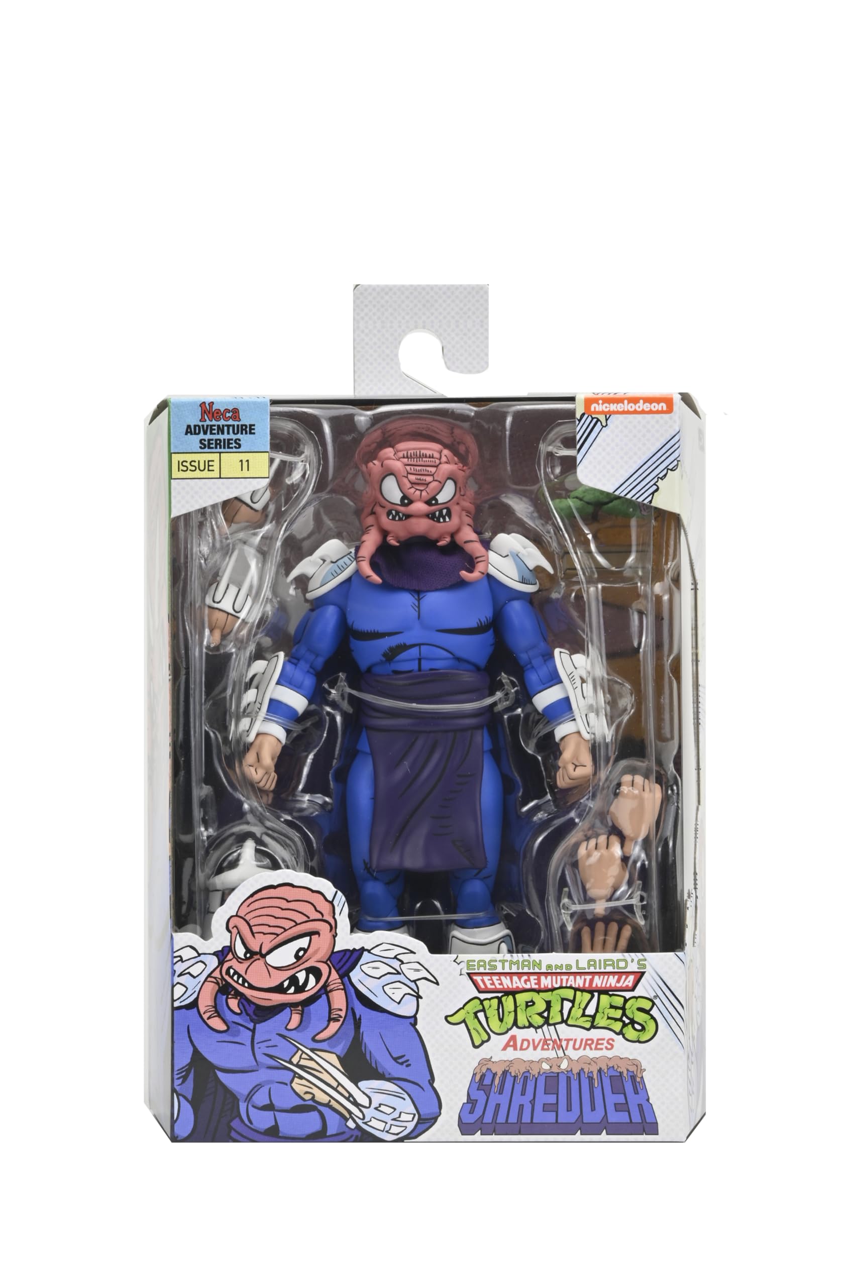 NECA - Teenage Mutant Ninja Turtles (Archie Comics) - 7” Scale Action Figures - Krang/Shredder Figure
