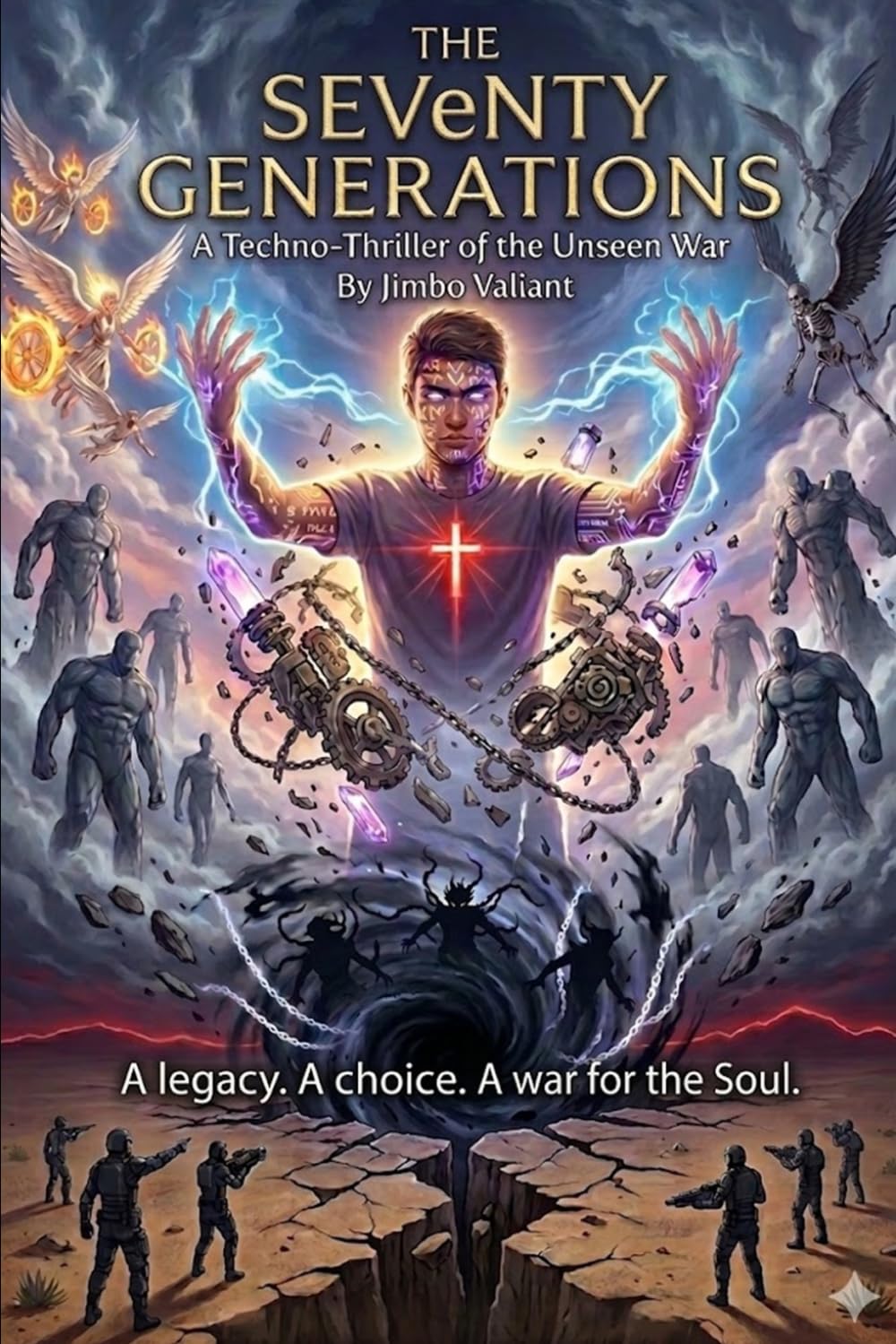 THE SEVENTY GENERATIONS: A Techno-Thriller of the Unseen War (Nephilim Live Among Us)