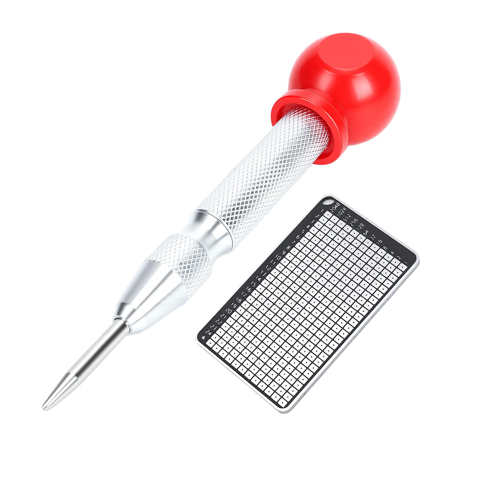 Fdit Stainless Steel Crypto Seed Storage Plate with Impact Dotting ≥0.5mm for Hardware Wallet Backup Safeguarding Recovery Phrases