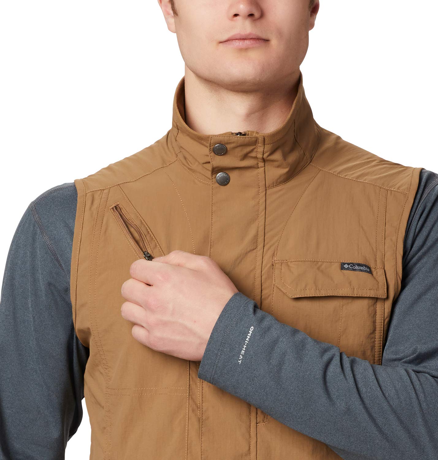 Columbia Silver Ridge II, Chaleco, Hombre