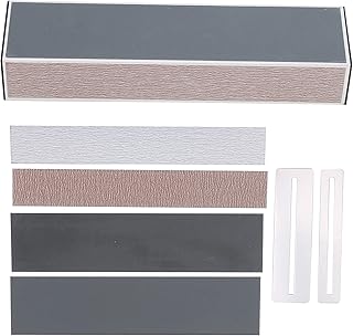 Guitar Fret Leveling Sanding Beam Guitar Fret Leveler with Self-adhesive Sandpaper, Fingerboard Guard Protectors Leveling File Leveler Bar for Guitar, Bass Luthier Tool