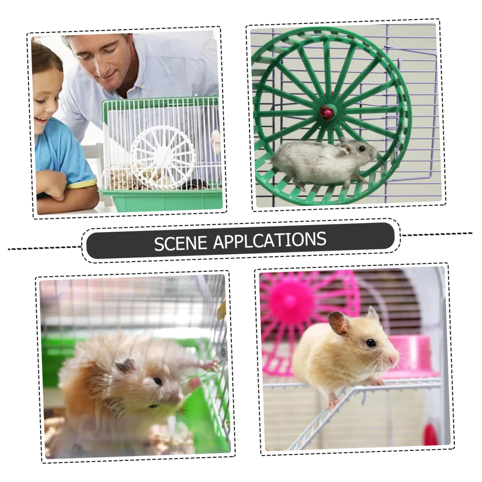 Beavorty Hamsterkäfig Tunnel aus Abs und Stahl Leicht zu Montieren und Demontieren für Selbstgemacht Mäuselabyrinth Außerhalb des Käfigs