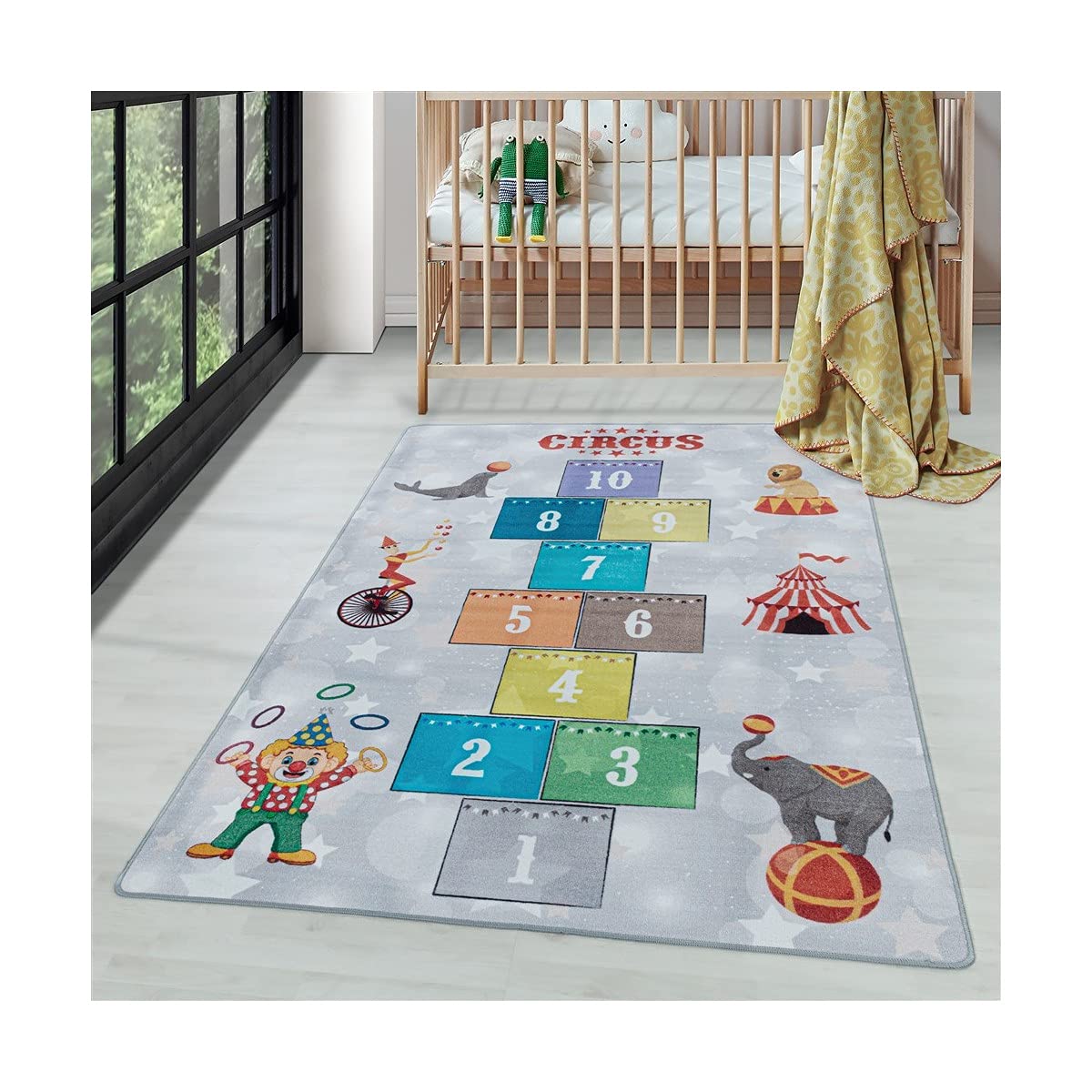 Tapis enfant facile à nettoyer pour en finir avec les saletés dans la chambre