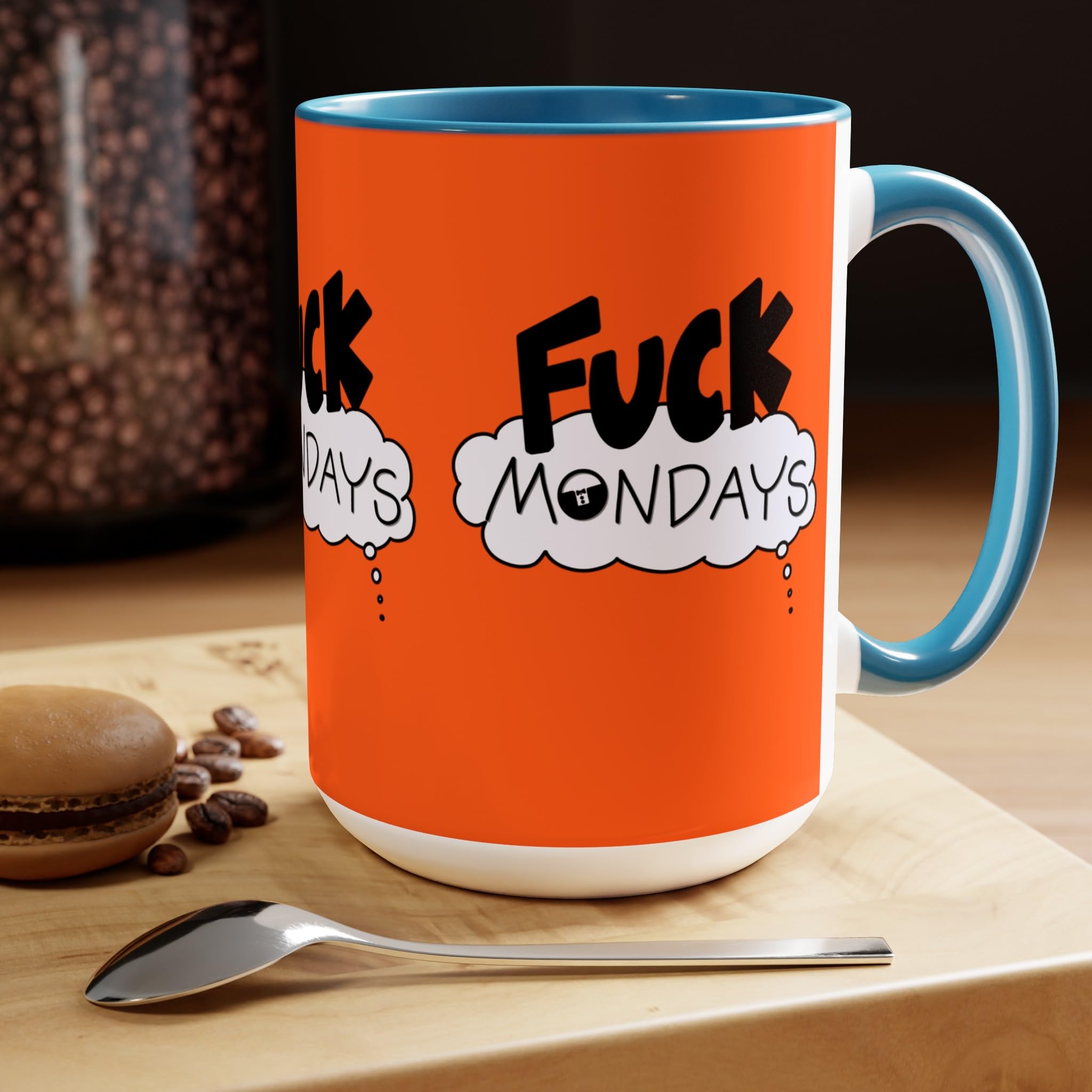 Hazbin Hotel Mug F**K Mondays Husk Husker Hazbin Hotel Merch