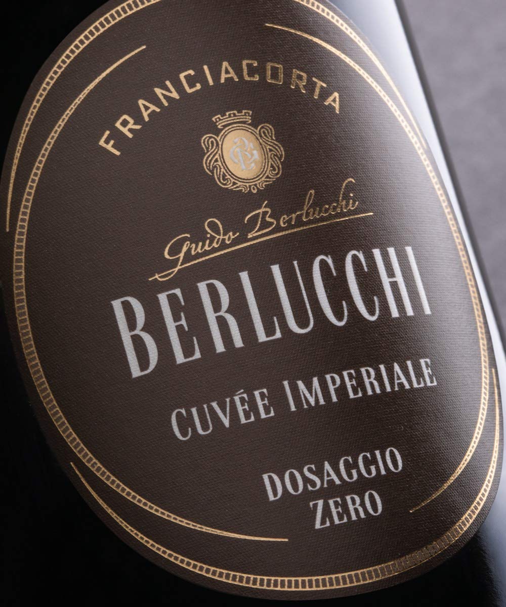 Berlucchi Franciacorta Cuvée Imperiale Dosaggio Zero Pas Dosè [ 6 Bottiglie x 750ml ]