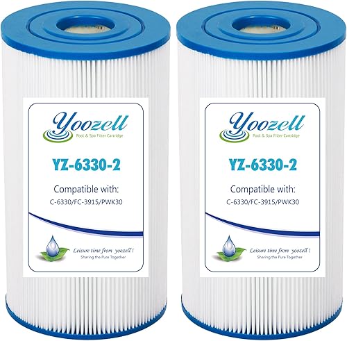 PWK30-EC - Cartucho de filtro de spa que reemplaza a C-6330, FC-3915, CCP498, 13004, AK-5005, XLS-602, FC-3915M, Hot Springs 31489, Darlly 60307,