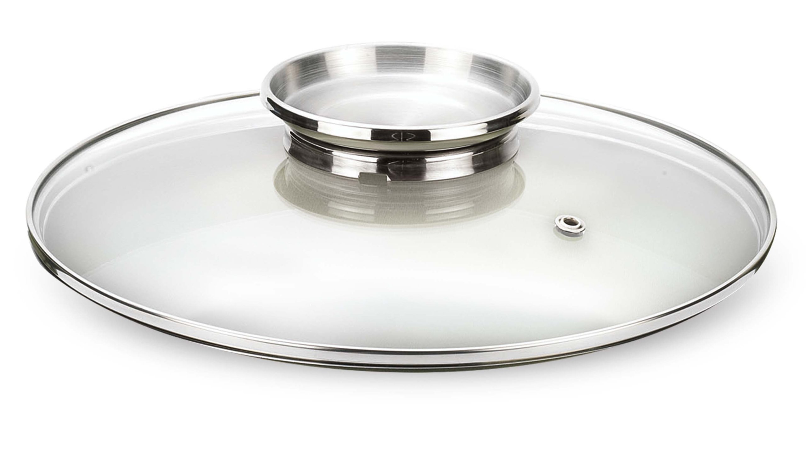 Pensofal Glass Cookware Lid with Stainless Steel Aroma Knob, 9-1/2-Inch