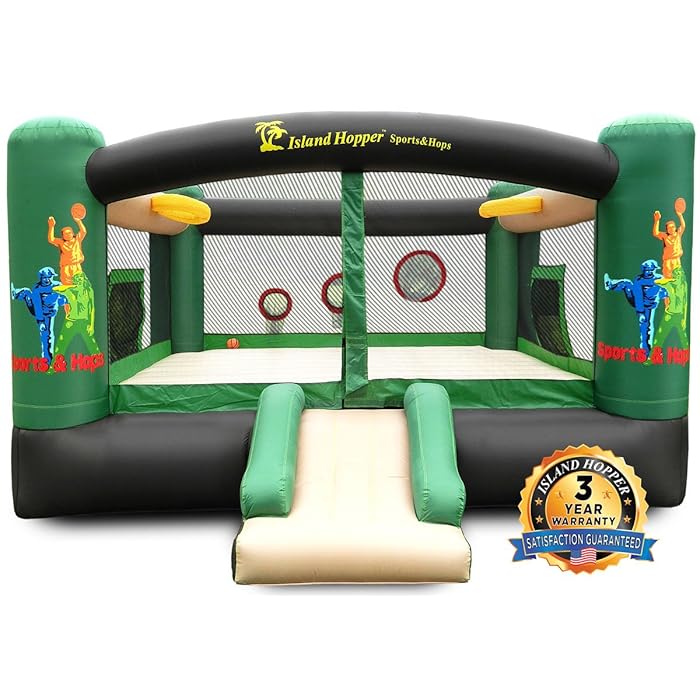 Buy Island Hopper Sports & Hops Recreational Kids Bounce House with a