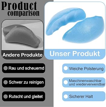 Shoe Inserts for Shoes Too Big, 10-Pack Shoe Fillers for Big Shoes, Insole to Make Shoes Smaller, Toe Inserts for Shoes Too Big.