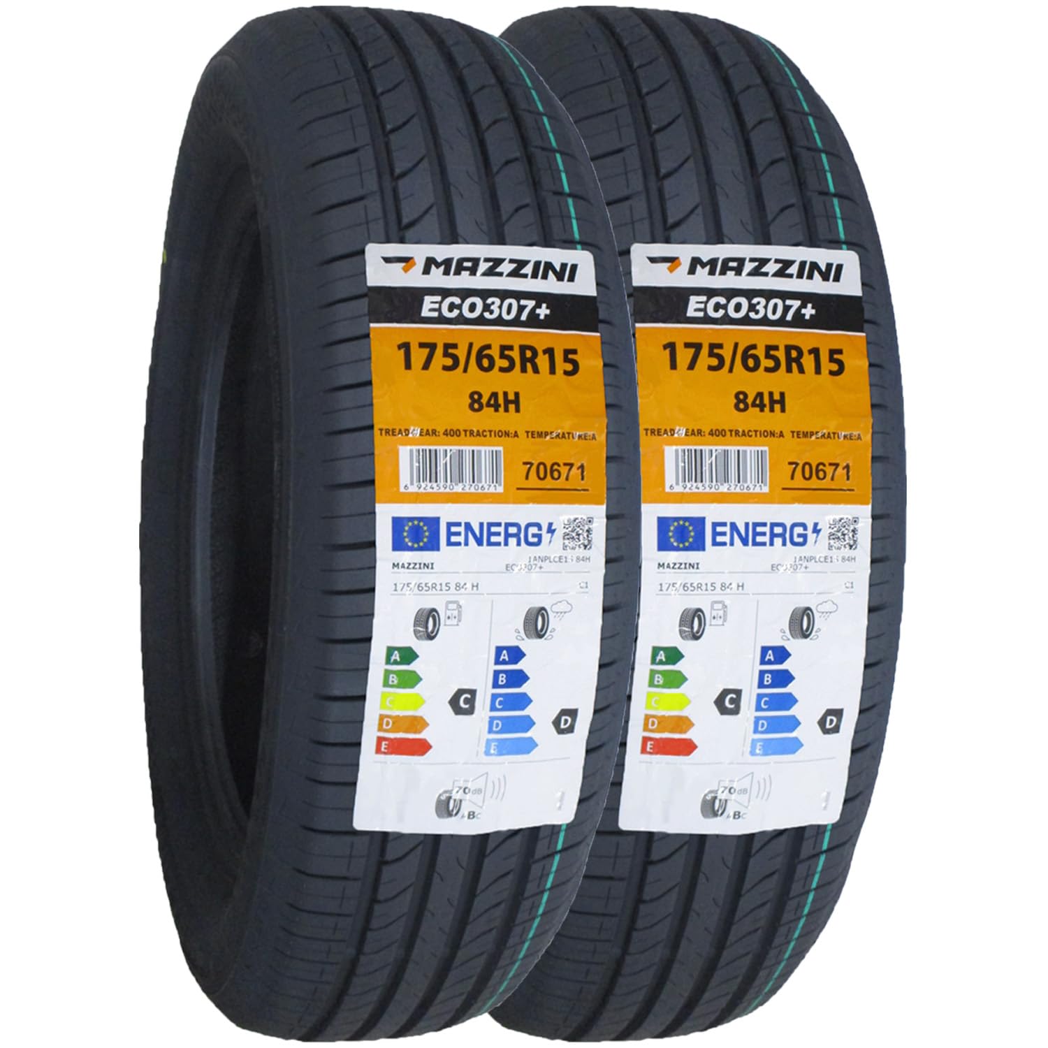 Amazon.co.jp: MAZZINI(マジーニ) サマータイヤ ECO307+ 175/65R15 84H