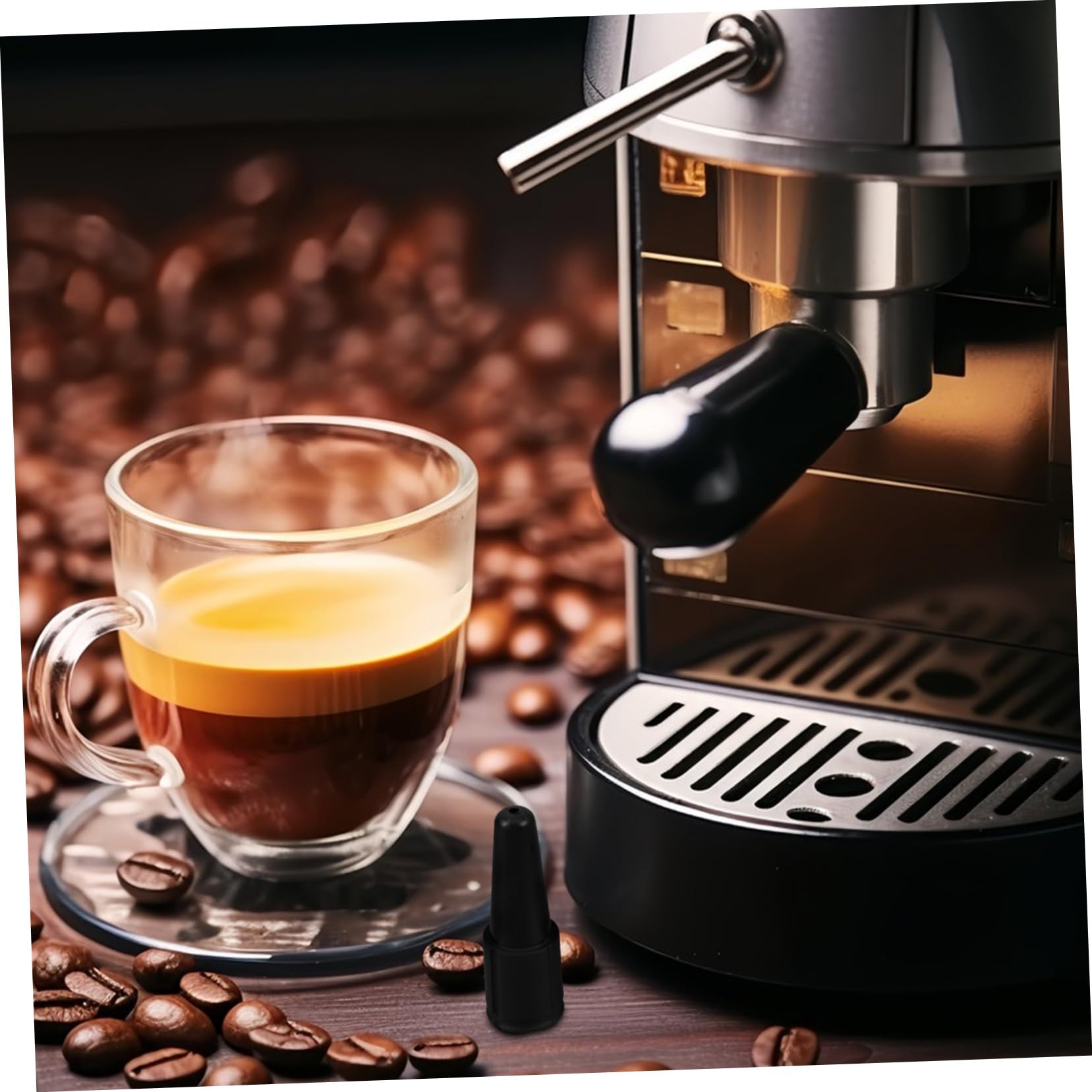 Amosfun 5 Pièces buse de machine à café accessoire cafe accessoire café pouvoir buse turbo pour nettoyeur haute pression buse pour machine à café buse vapeur machine à café Gel de silice