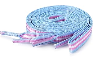 Support Equality and Pride with Transgender Pride Flag Shoelaces