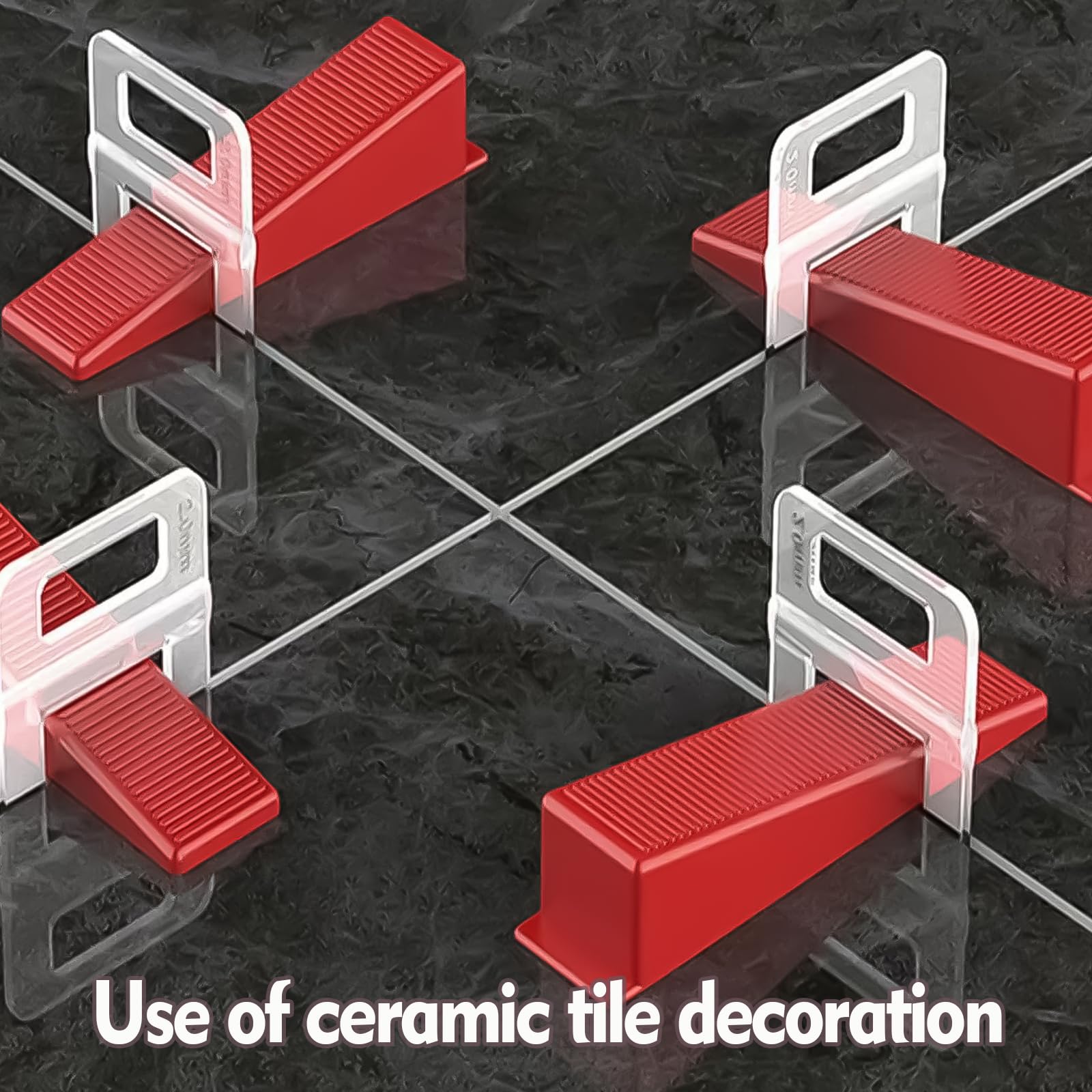 Sistema Livellamento Piastrelle - Kit Con Distanziatori E Cunei Per Posatura - Foto 9