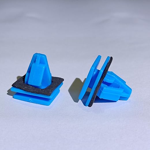 Blue Nylon Hex Head Clips - 25PCS