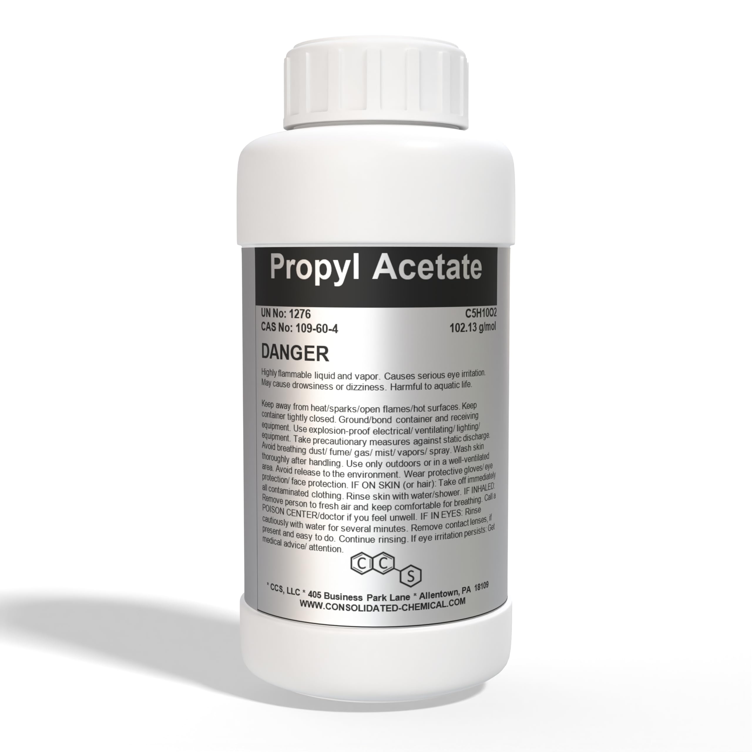 Propyl Acetate 99% Pure - Premium-Quality Industrial and Laboratory Grade Solvent (1000mL)