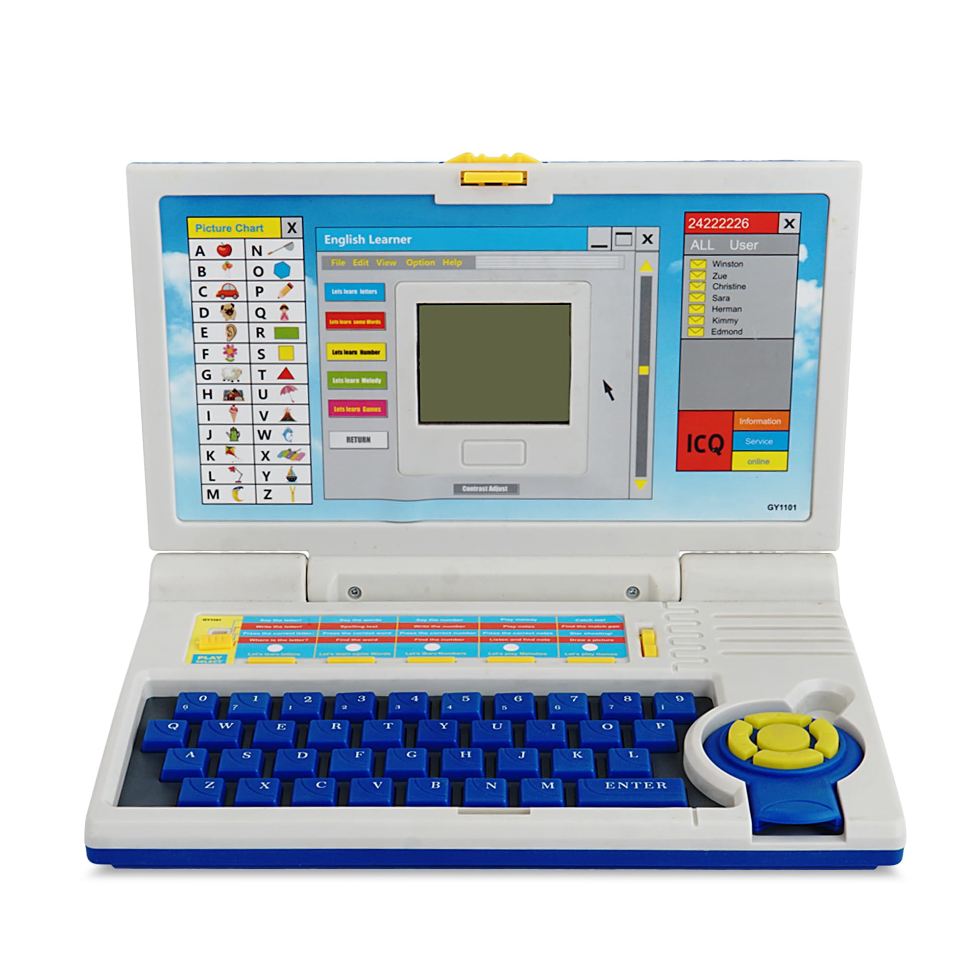 VGRASSP 20 Activities and Fun Games Educational English Learner Laptop Toy for Kids - Notebook Laptop with Mouse, LED Display and Soft Clear Sound and Music - Color As Per Stock (B0CMXTCBJB) Amazon Price History, Amazon Price Tracker