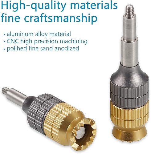 Miniatura 6 de Hanatora Joystick de extensión para DJI FPV Control remoto 3 2, Neo, Avata 2, RC Pro, extensor de control de metal, palillos de pulgar largos