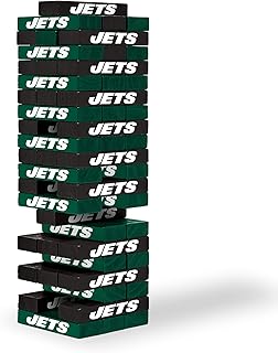 Wild Sports NFL New York Jets Table Top Stackers 3" x 1" x .5", Team Color