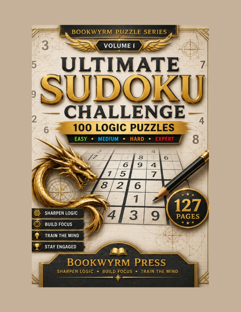 Ultimate Sudoku Challenge: Challenge Your Mind. One Puzzle at a Time.