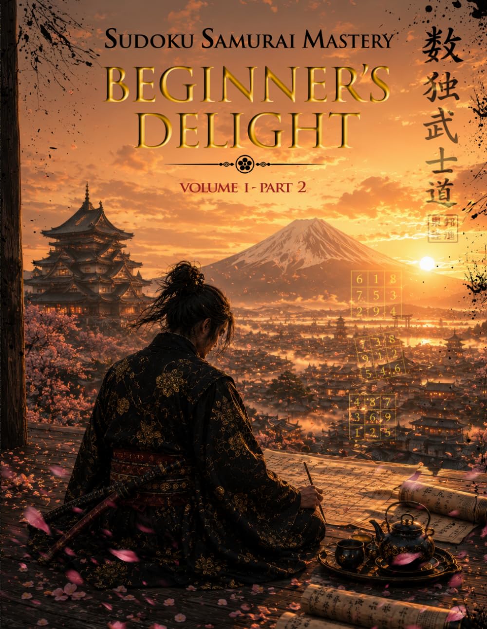 Sudoku Samurai Mastery: Beginner’s Delight – Volume I – Part 2 (Samurai Sudoku Series)