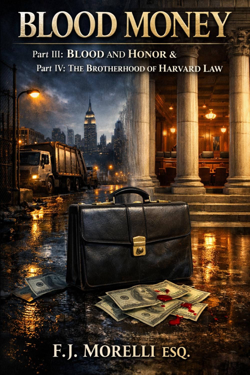 BLOOD MONEY: Part III: BLOOD AND HONOR & PART IV: THE BROTHERHOOD OF HARVARD LAW (Blood Money - A Manhatten Legal Thriller- Series)