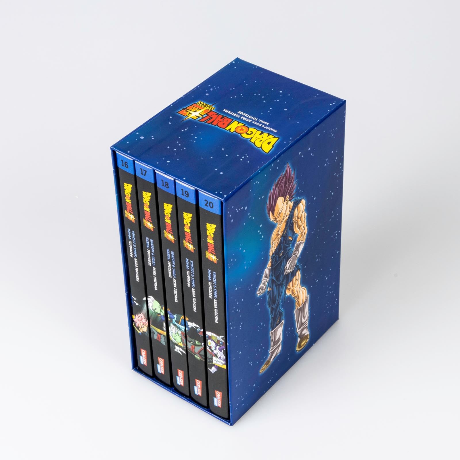 Dragon Ball Super, Bände 16-20 im Sammelschuber mit Extra: Neue Storys aus dem DRAGON BALL-Universum in praktischer Sammelbox
