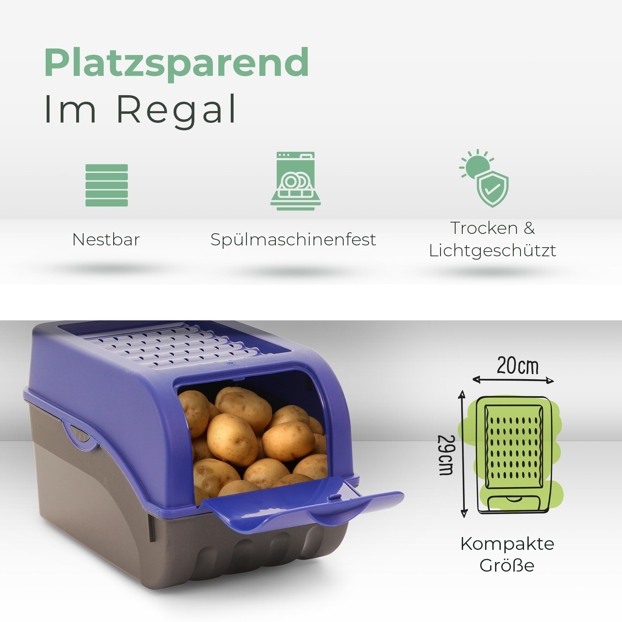 Novaliv Kühlschrank 4er Set Organizer Kühlschrank Klein Gross BPA Frei Kuechenordnung Kuechenorgan 58889089