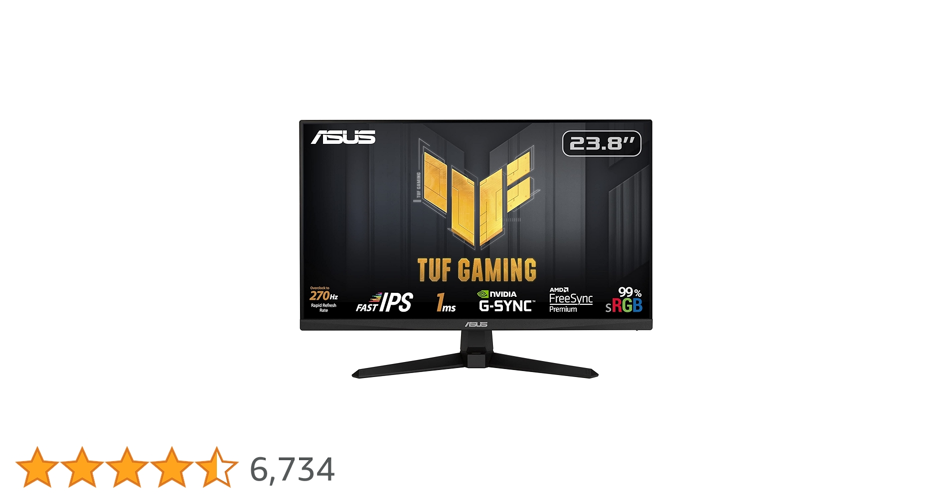 ASUS 270hzゲーミングモニターTUF Gaming VG249QM1A TUF Gaming VG249QM1A｜Monitores｜ASUS España