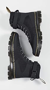 Dr. Martens COMBS TECH FL UK5 レースアップブーツ Combs Tech Poly Casual Boots in Black | Dr. Martens
