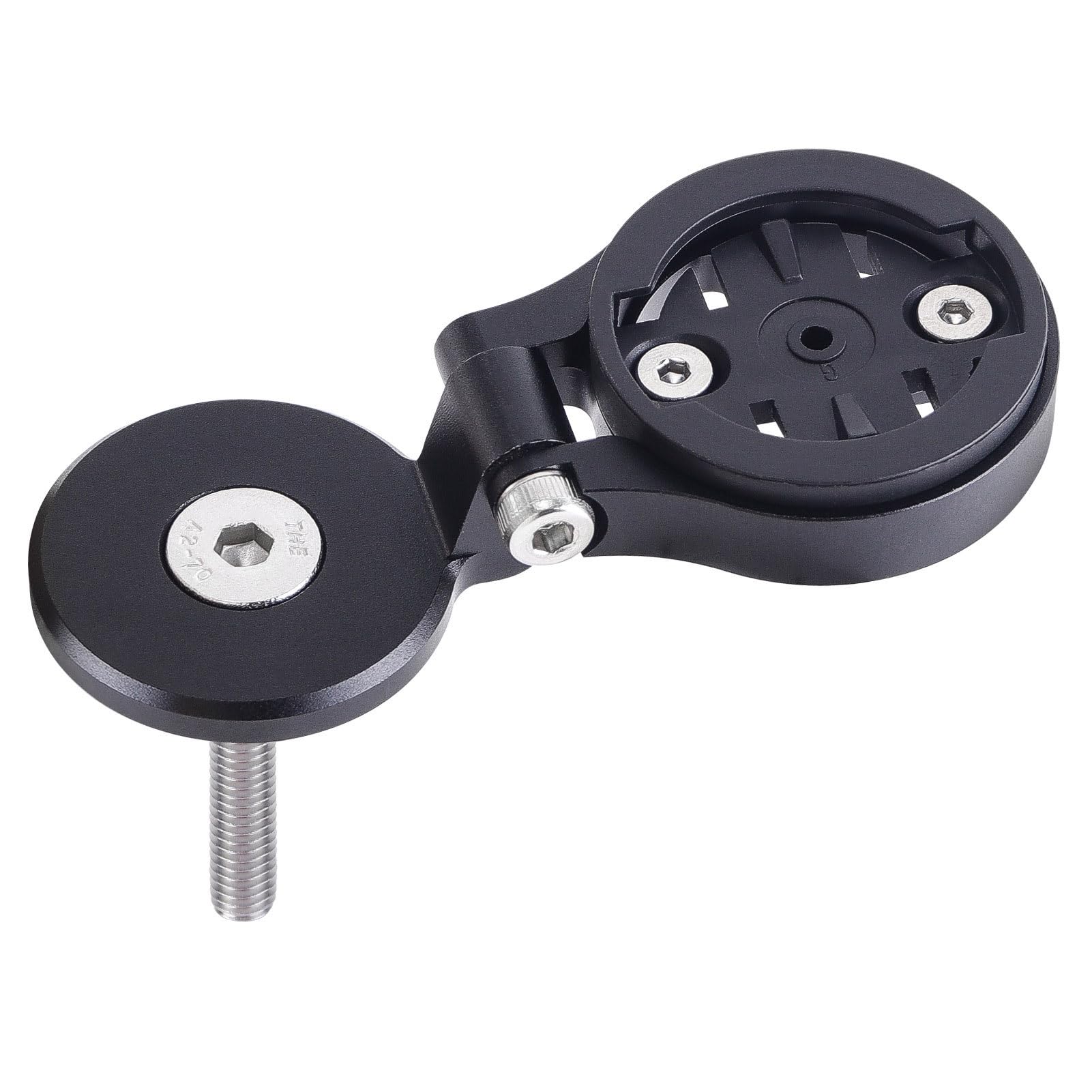 Uchwyt rowerowy do Garmin Edge, Wahoo Elemnt, âon, Cateye, stop aluminium, regulowany uchwyt kierownicy