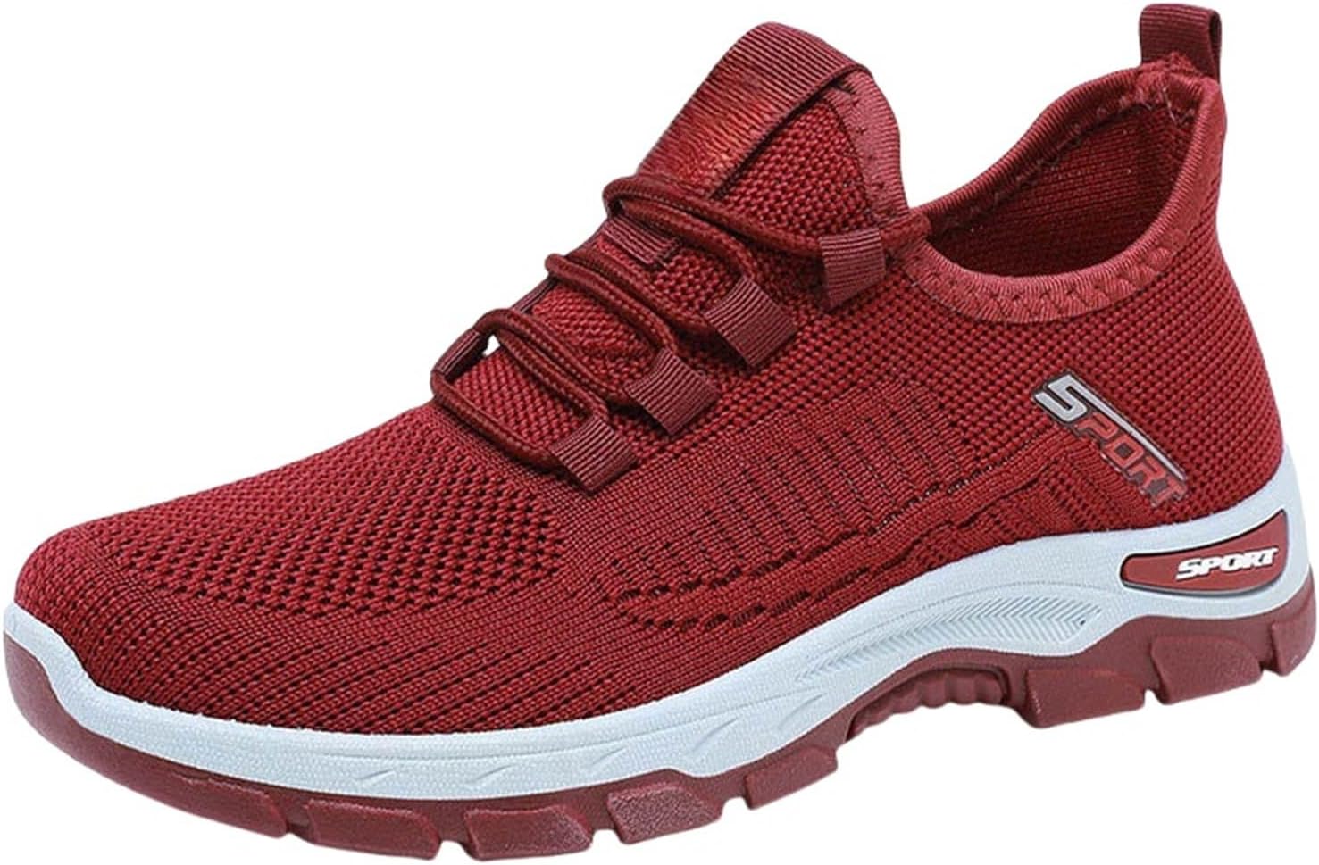 Mens Running Shoes Lightweight Breathable Comfortable Non Slip Walking Casual Fashion Sneakers Mesh Workout Hiking Shoes