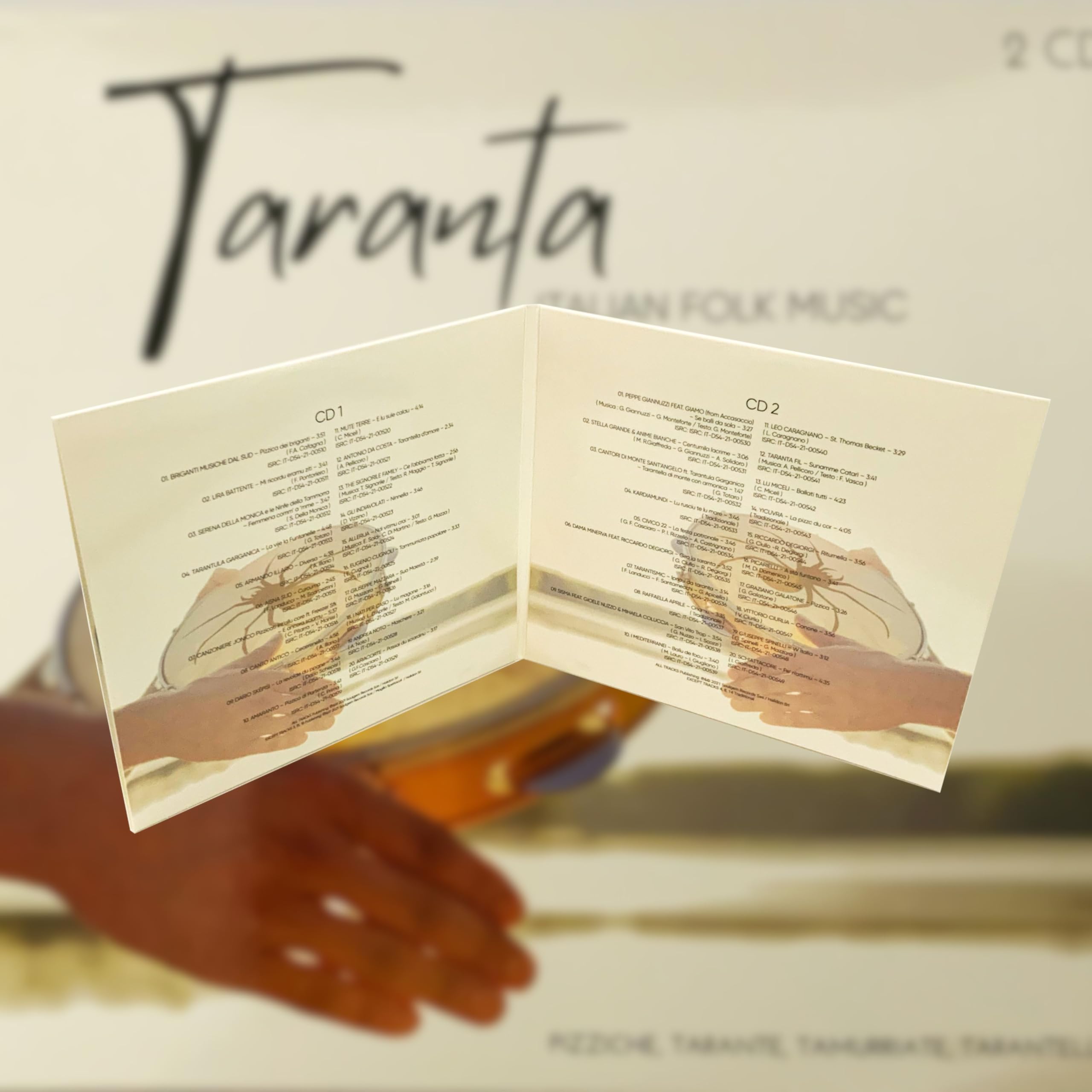 Taranta - Pizziche, Tarante, Tamurriate, Tarantelle 2 CD