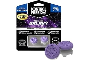 KontrolFreek FPS Freek Galaxy Purple Performance Thumbsticks for PS4 and PS5