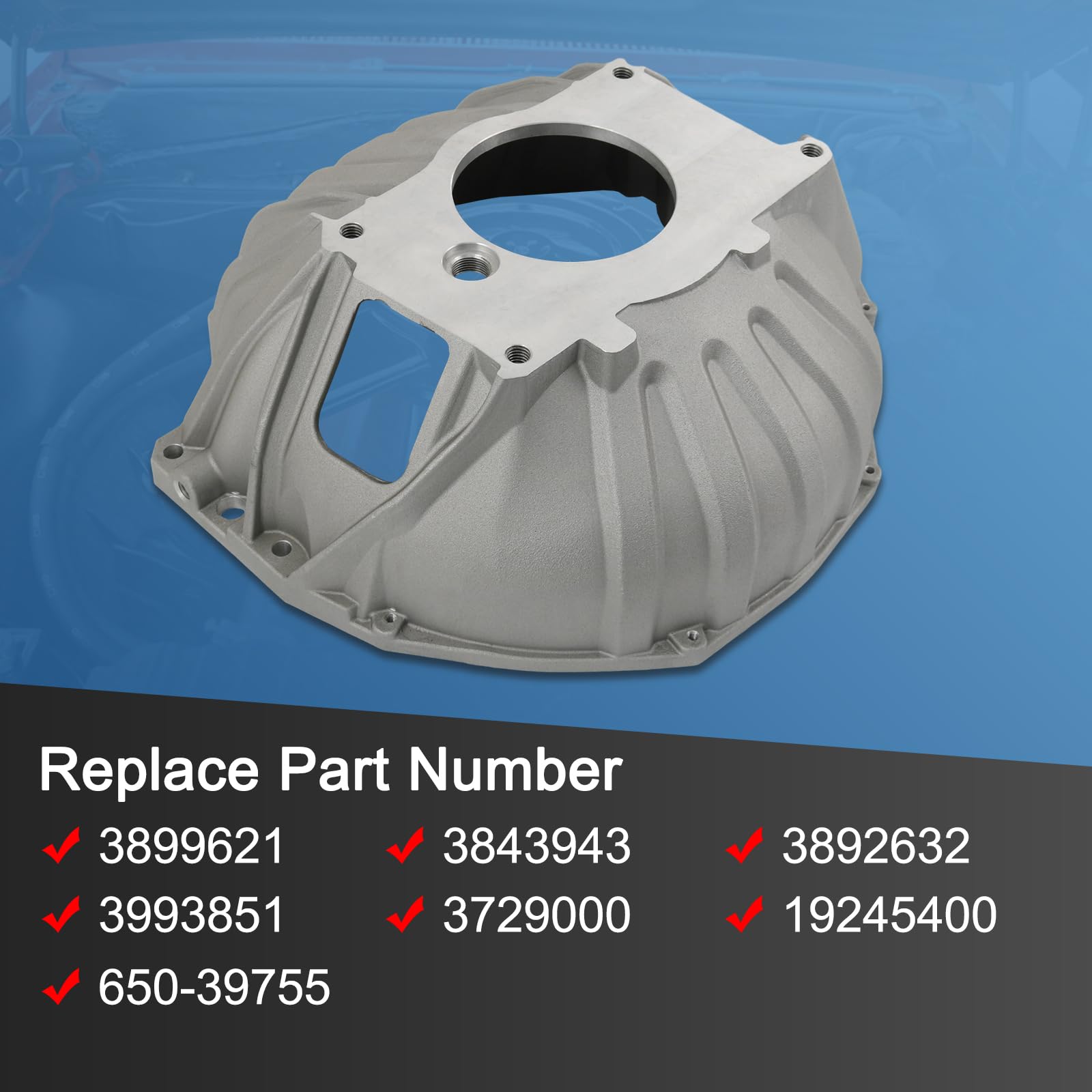 CARMOCAR Bell housing Kit w/ 11