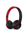 Beats Solo3 Wireless On-Ear Headphones - The Beats Decade Collection - Defiant Black-Red &lpar;Renewed&rpar;
