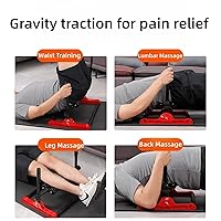Vista 3 de YANGG Masajeador manual de espalda y lumbar, ejercicio para el dolor lumbar en el hogar, dolor lumbar hernia de tracción discal, estiramiento