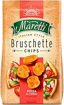 Maretti Bruschette Pizza Chips & Baked Bread Snack 70gr (Pack of 15)