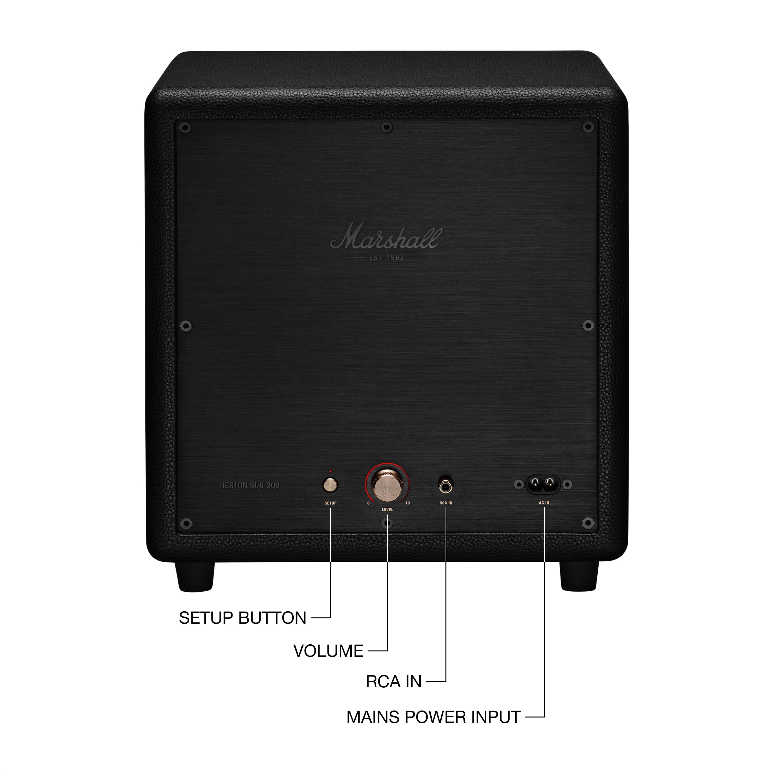 Marshall Heston Subwoofer 200 Black
