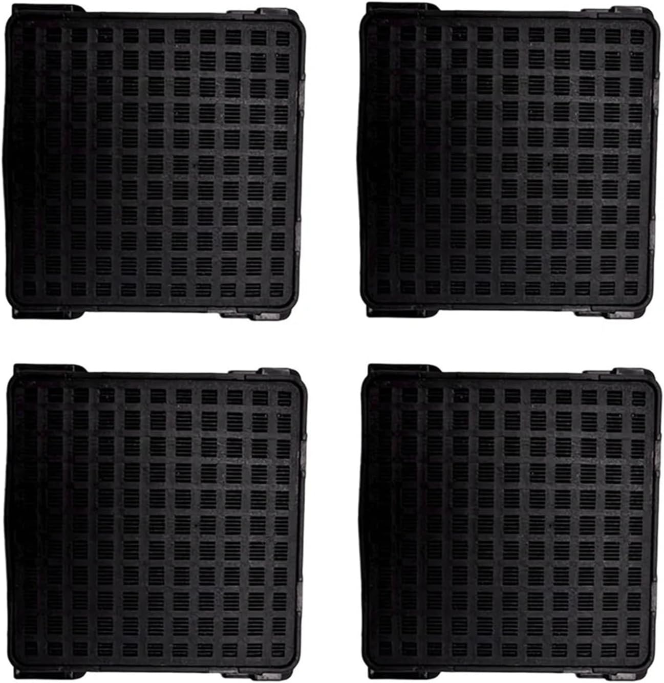 Compatible 9096989 Refrigerator Activated Carbon Filter, 2-Pack Fresh Air Filter Replacement Parts